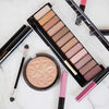 10 PC Cosmetic Collection-Eyeliner, Mascara, Lip Glosses, Highlighter, Eye Shadow and Brush by Beauty Concepts