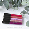 Beauty Concepts Set of 5 Lip Gloss Collection, Pucker Up Lip Gloss Gift Set with Five Different Shades of Lip Glosses