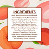 Body Prescriptions Peachy Clean Face Wipes & Makeup Remover Wipes - 2 Pack (60 Count Each) of Gentle Facial Towelettes Flip Top Pack (Peach & Vitamin C)