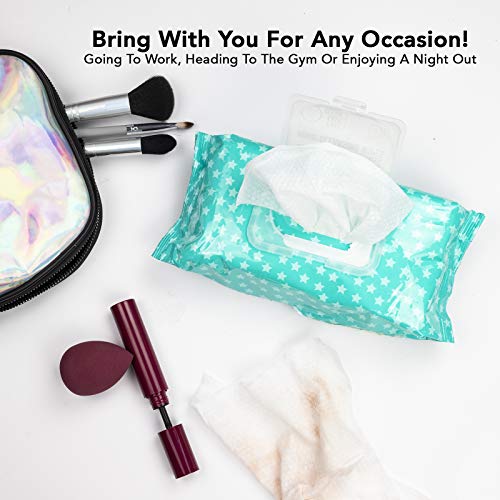 Dr. Wellness - 2 Pack (60 Count Each) Micellar Water Facial Cleansing Wipes