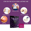40 Nail Polish Remover Wipes - 2 pack (20 Count Each) of Nail Polish Remover Wipes Individually Wrapped by Body Prescriptions (Purple Packaging)