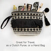 DwellStudio Vegan Clutch for Women -Wristlet, Purse, Woman's Hand Bag, Wallet, Beautiful Gift for Women
