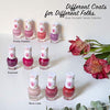 B.C. Beauty Concepts Nail Polish Set - 10 Mini Nail Polish Colors, Polish Kit for Fingernails and Toenails, Quick Dry Nail Polish for Women and Girls