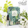 Nicole Miller Faux Eyelash Collection with Lash Glue in Tin Case, Set of Four False Lashes (Printed Floral Tin)