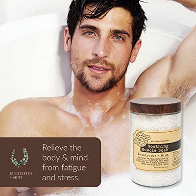 Body Prescriptions Soothing Muscle Soak, Muscle and Joint Relief with Eucalyptus and Mint