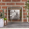 Sheffield Home Decor Collection- 3 Piece Picture Frame Set 12x12in, Floating to 8x8in