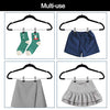 Raymond Waites Ultra-Thin Non-Slip Velvet Clothing Hangers with Clips, Flocked & Durable, Closet Space Saving, for Garments, Suits, Dresses, Pants, Shirts, Coats, 6 Pack