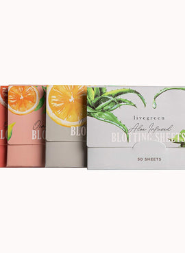 Live Green 4 Pack of Blotting Sheets