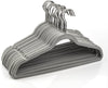 Michael Graves Design Ultra-Thin Non-Slip Velvet Clothing Hangers, Flocked & Durable, Closet Space Saving, for Garments, Suits, Dresses, Pants, Shirts, Coats, 25 Pack