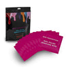 2 Purple Packs of Nail Polish Remover Wipes in Black Packaging by Body Prescriptions