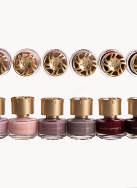 6 PC Nail Polish Collection by Beauty Concepts