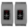Men's Health Deodorizing XXL Post Workout Wipes with Cooling Menthol and Tea Tree, Body Wipes for Men, Gym Wipes, Shower Wipes for a Quick Cleanup - Resealable Flip Top Pack ( 2 Pack - 50 Count )