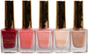 Beauty Concepts Nail Polish Collection- 6 Piece Nail Polish Holiday Gift Set in Vibrant Colors