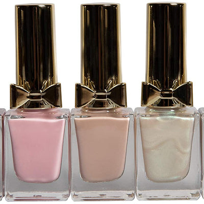 Beauty Concepts Holiday Nail Polish Gift Set- 5 Piece Nail Polish Set with Holiday Ornament Gift Box