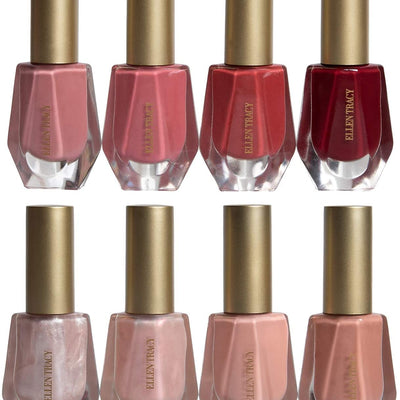 Ellen Tracy Nail Polish Collection- 8 Piece Nail Polish Set in Pink Colors