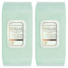 Body Prescriptions - 2 Pack (60 Count Each) Refreshing and Toning Micellar Water Wipes