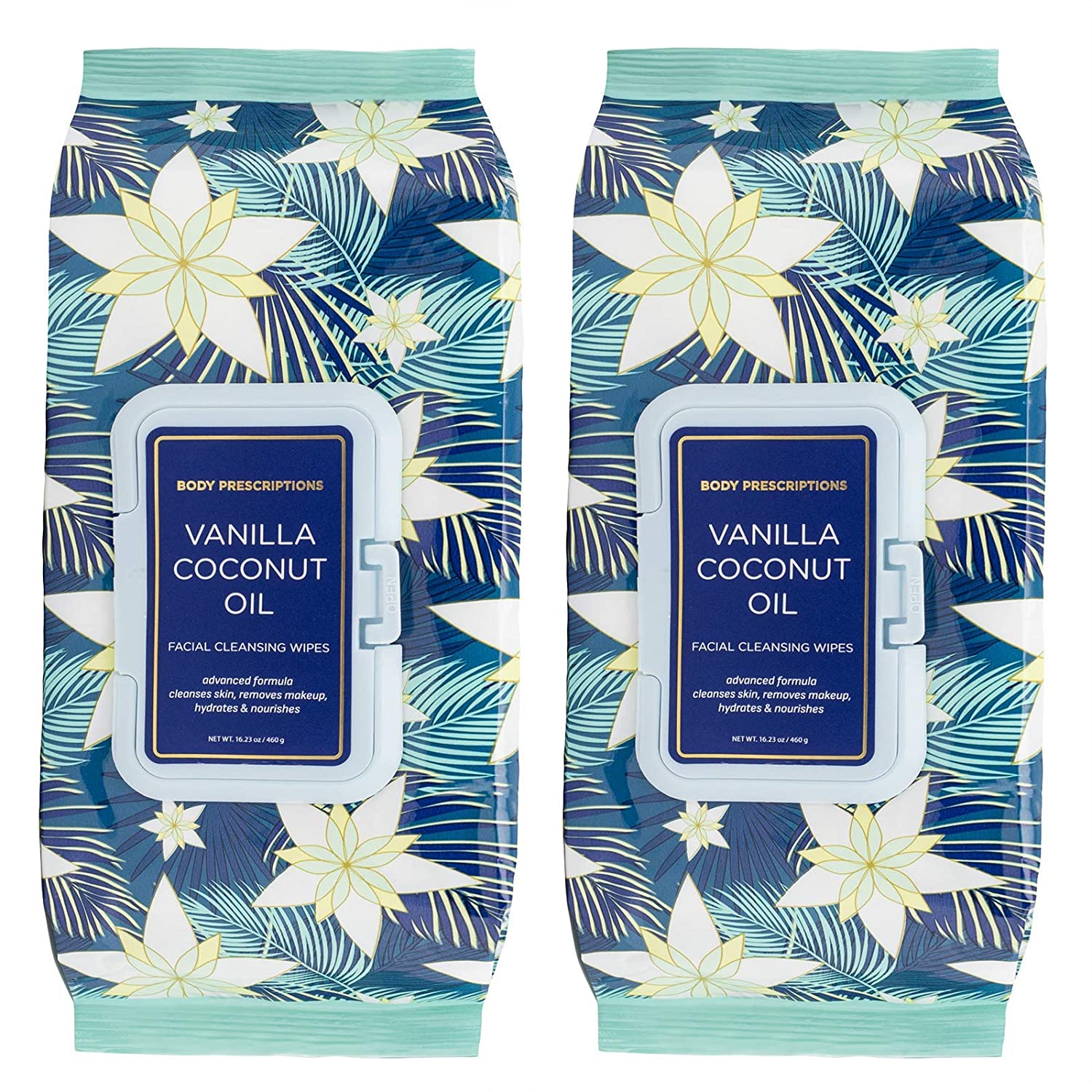 2-pack-vanilla-and-coconut-oil-face-wipes-by-Body-Prescriptions