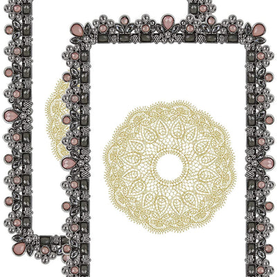 Parisian Home Pastel Perfection Decorative Picture Frame for 4